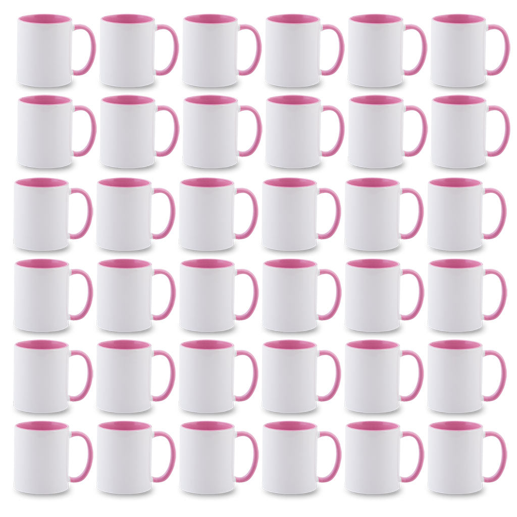 Two Tone Inner & Handle Mugs - product view 11