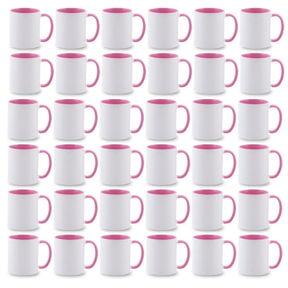 Two Tone Inner & Handle Mugs - product view 11