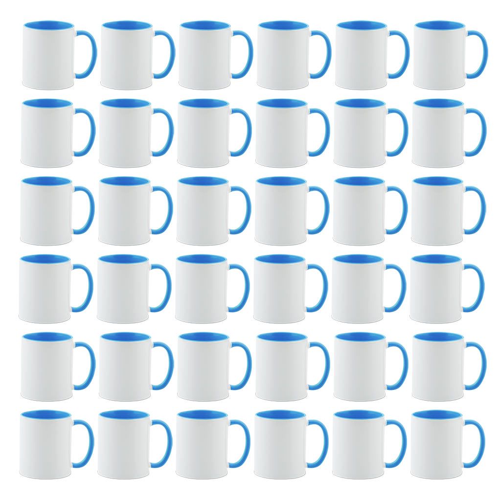 Two Tone Inner & Handle Mugs - product view 12
