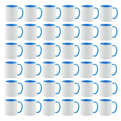 Two Tone Inner & Handle Mugs - product view 12