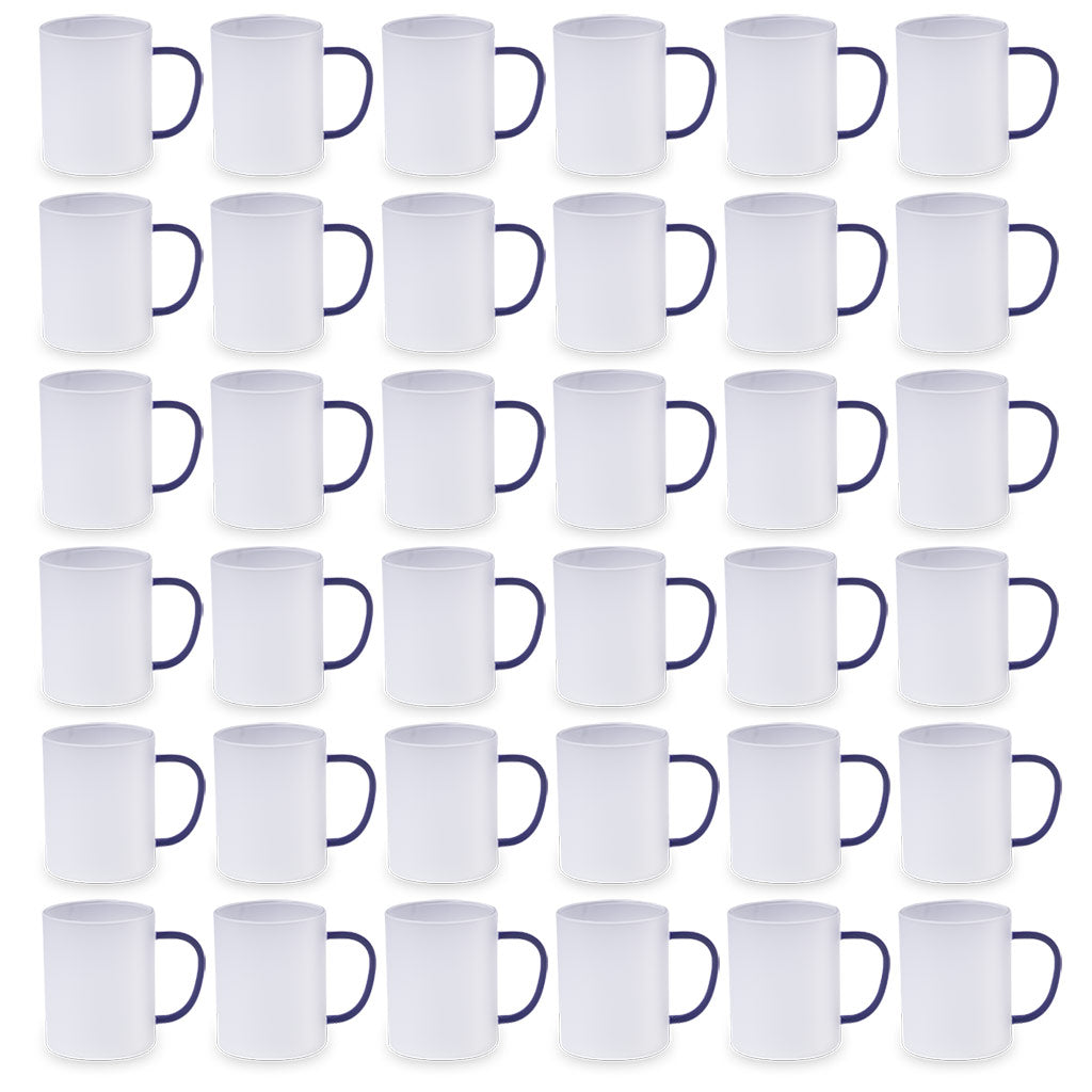 Frosted 13oz Glass Mugs - product view 4