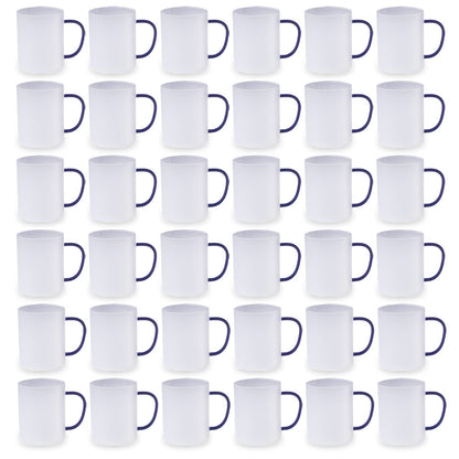 Frosted 13oz Glass Mugs - product view 4