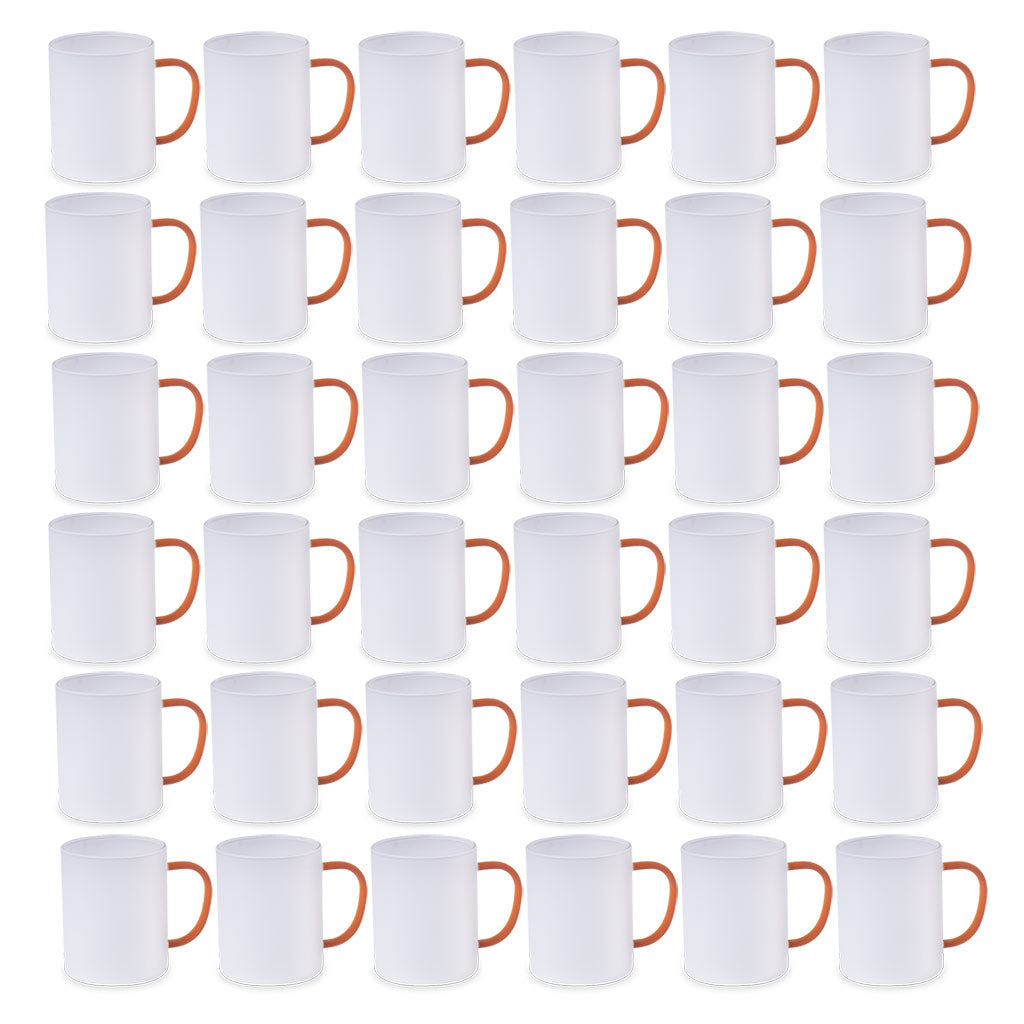 Frosted 13oz Glass Mugs - product view 5