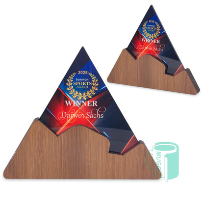 3D Sublimation Trophy Large - product view 2