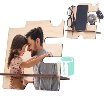 Bamboo Desk Organiser - product view 2