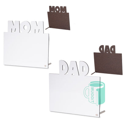 Hardboard Photoframe MOM or DAD - product view 1