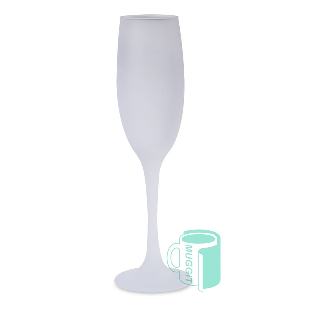 Printable Glass Champagne Flute - product view 1