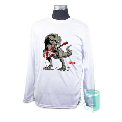 Polyester Honeycomb Long Sleeves T-shirts - product view 2