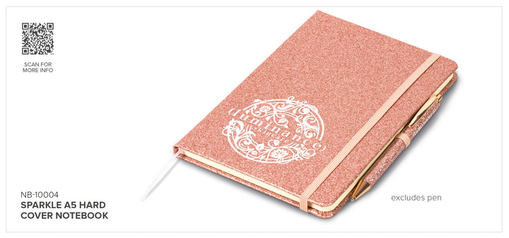 Altitude Sparkle A5 Hard Cover Notebook