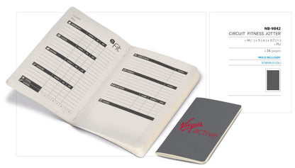 Circuit Simply Fitness Jotter-Notebooks-Gift Wrap Shop