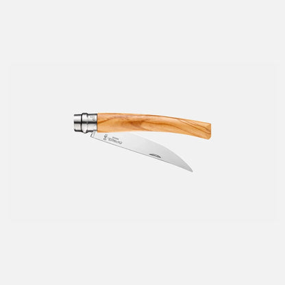 Opinel No 10 Les Effile Slim – Olive / Mirror Blade