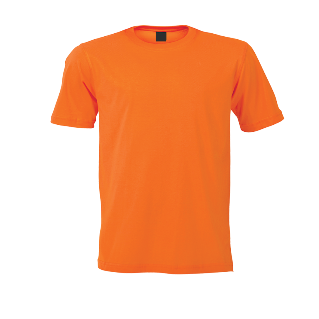 Orange 145g Budget T-Shirts