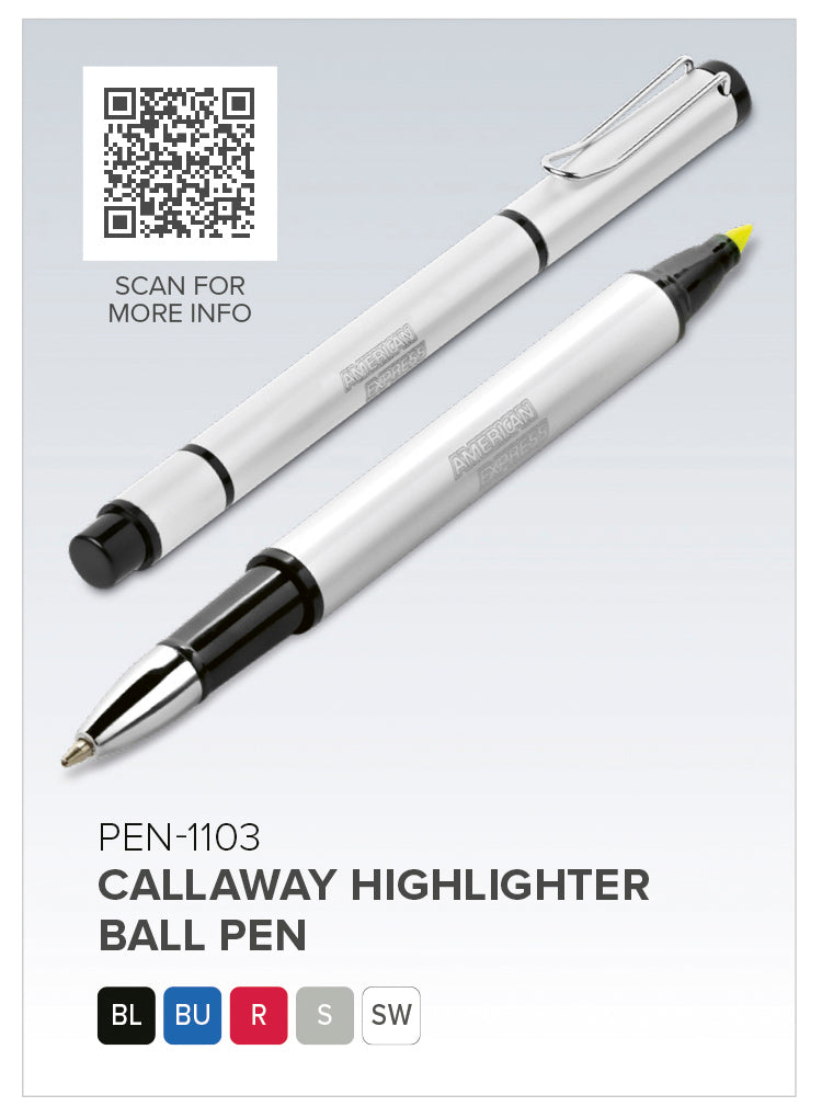 Altitude Callaway Highlighter Ball Pen