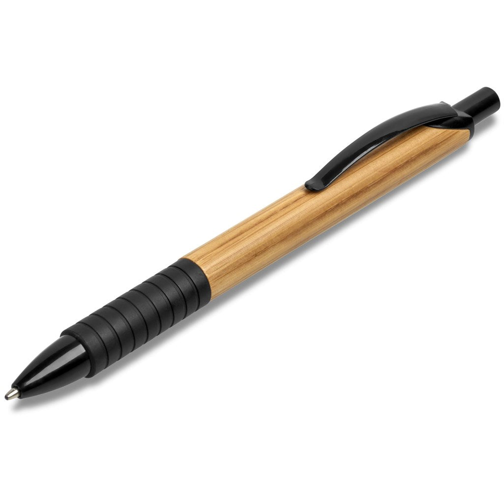 Okiyo Sora Bamboo Ball Pen - Black