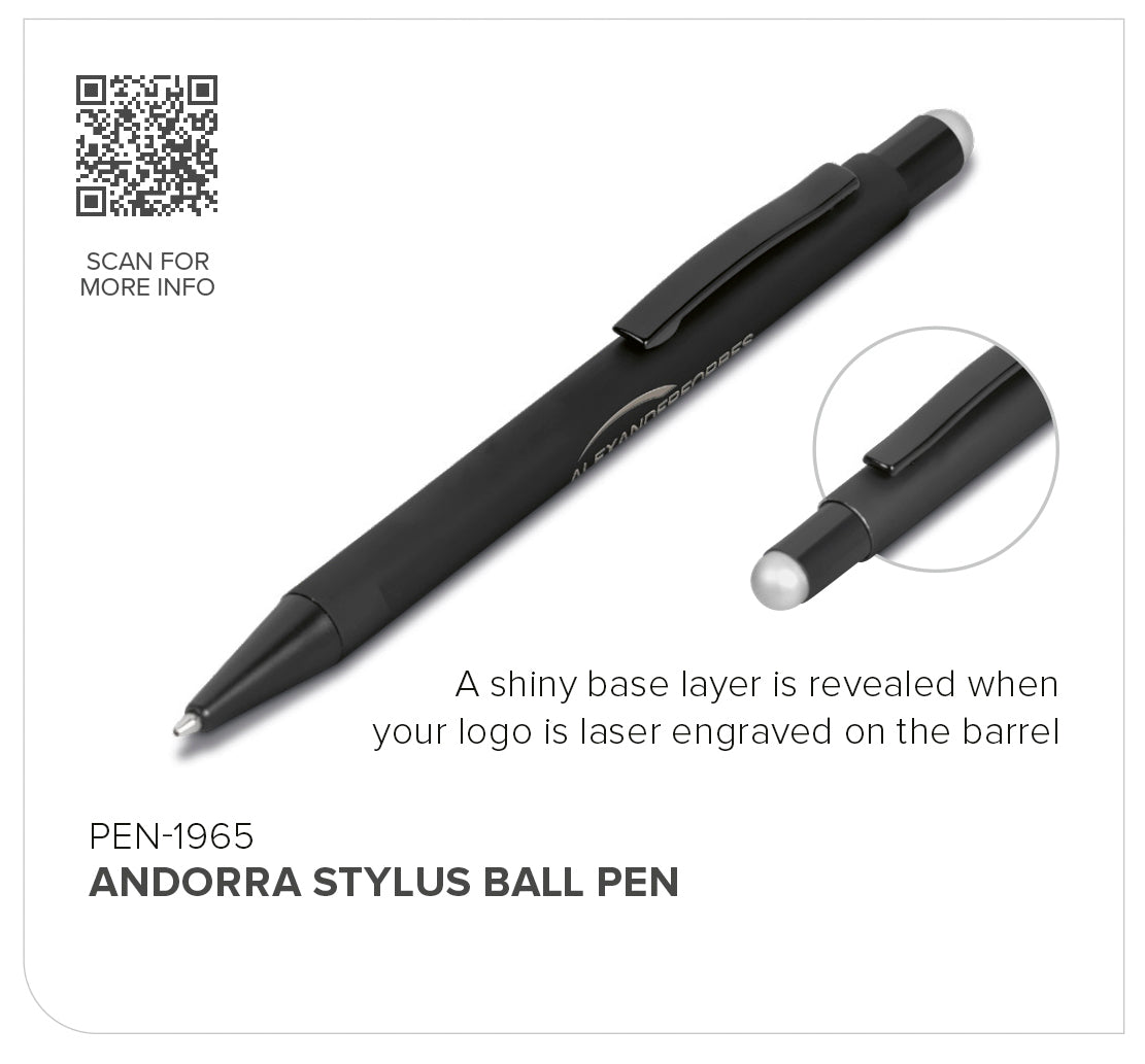 Altitude Andorra Stylus Ball Pen