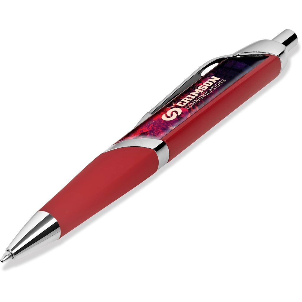 Quinn Dome Ball Pen - Red