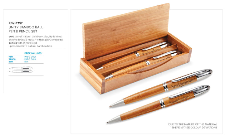 Unity Ball Pen & Pencil Set