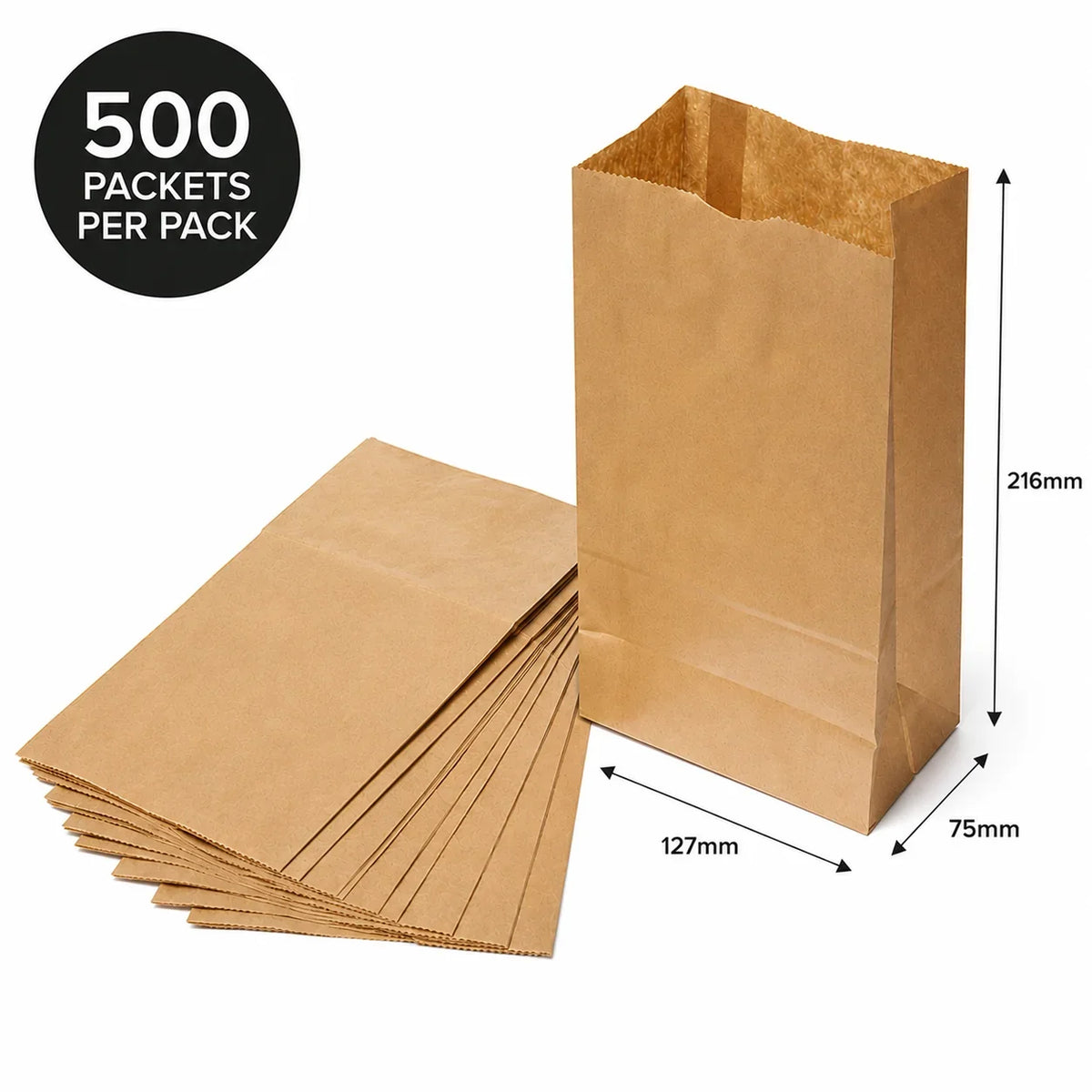 Self Opening Packets Size 3