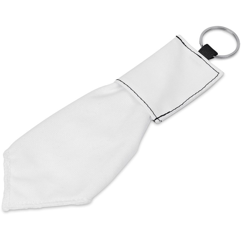 Hoppla Aquila Polyester Keyring Pouch with Cleaning Cloth | Custom Personal Care and Pamper Gifts | Custom branded & personalised corporate gifts | Gift Wrap Shop