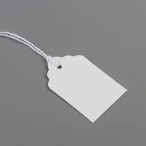 White Price Tags + String