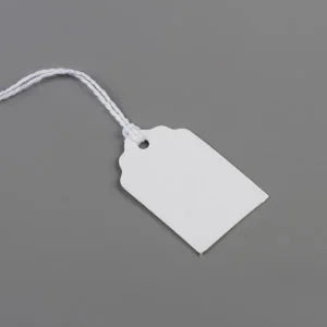 White Price Tags + String