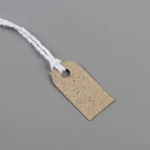 Brown Kraft Price Tags + String