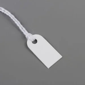 White Price Tags + String