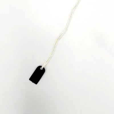 Black Price Tags + String
