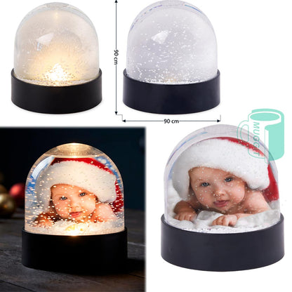 LED Photo Snow Globe - product view 1