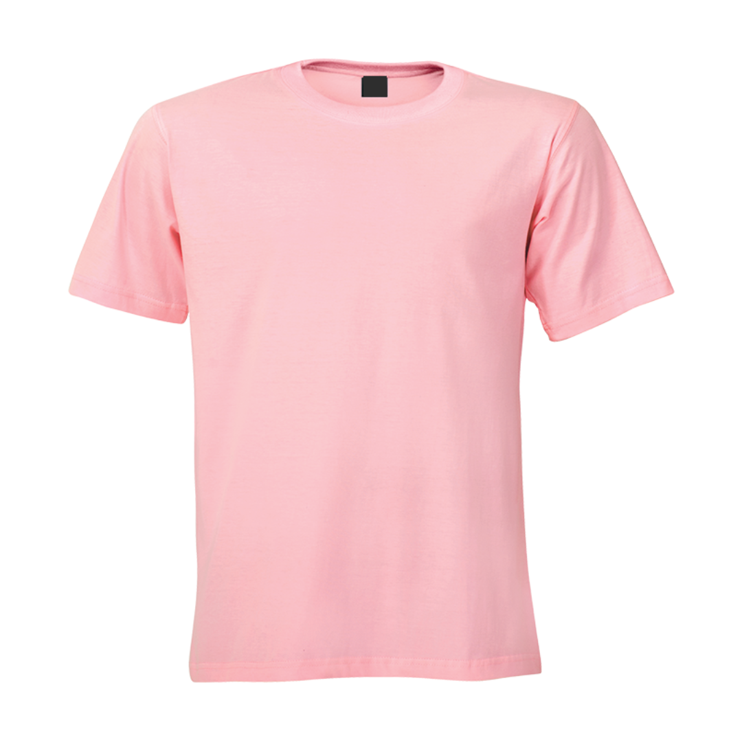 Pink 145g Budget T-Shirts