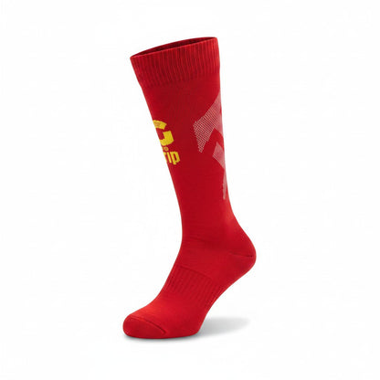 Grip Premium Padded Soccer Socks | Red | Set Of 14