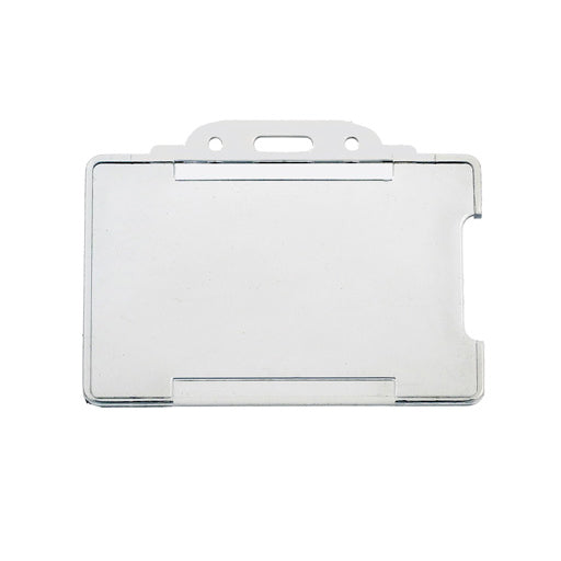 Clear Horizontal Single-Card Holder T01 – Pack of 100