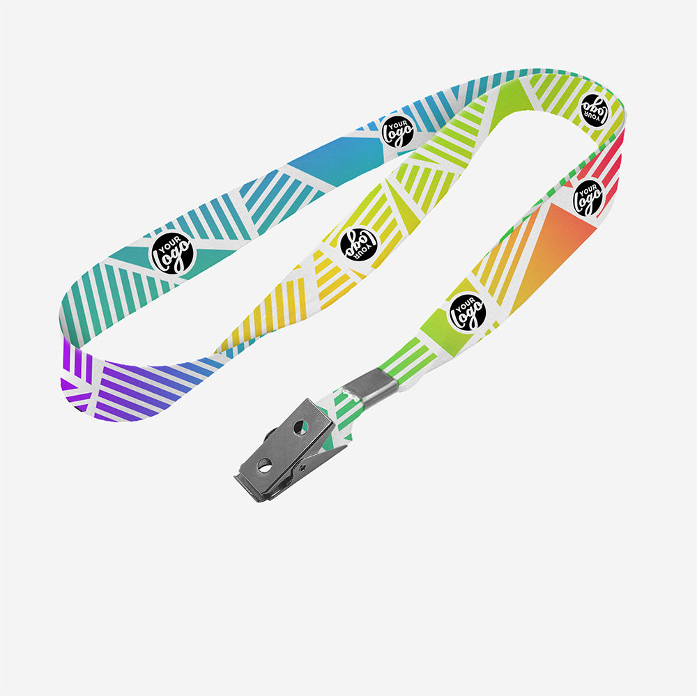 Dye Sublimation Lanyard – Crocodile Clip – Lumoss