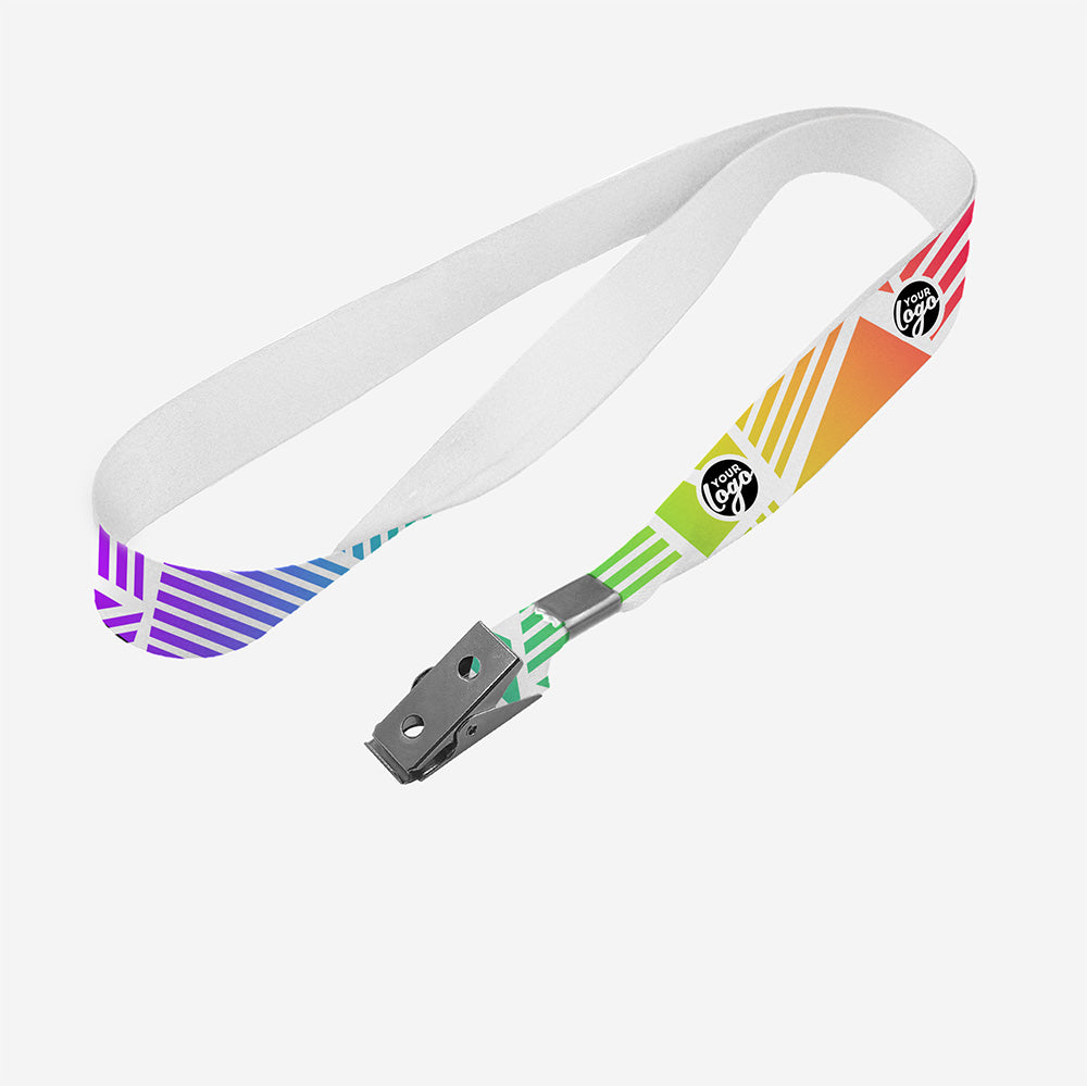 Dye Sublimation Lanyard – Crocodile Clip – Lumoss