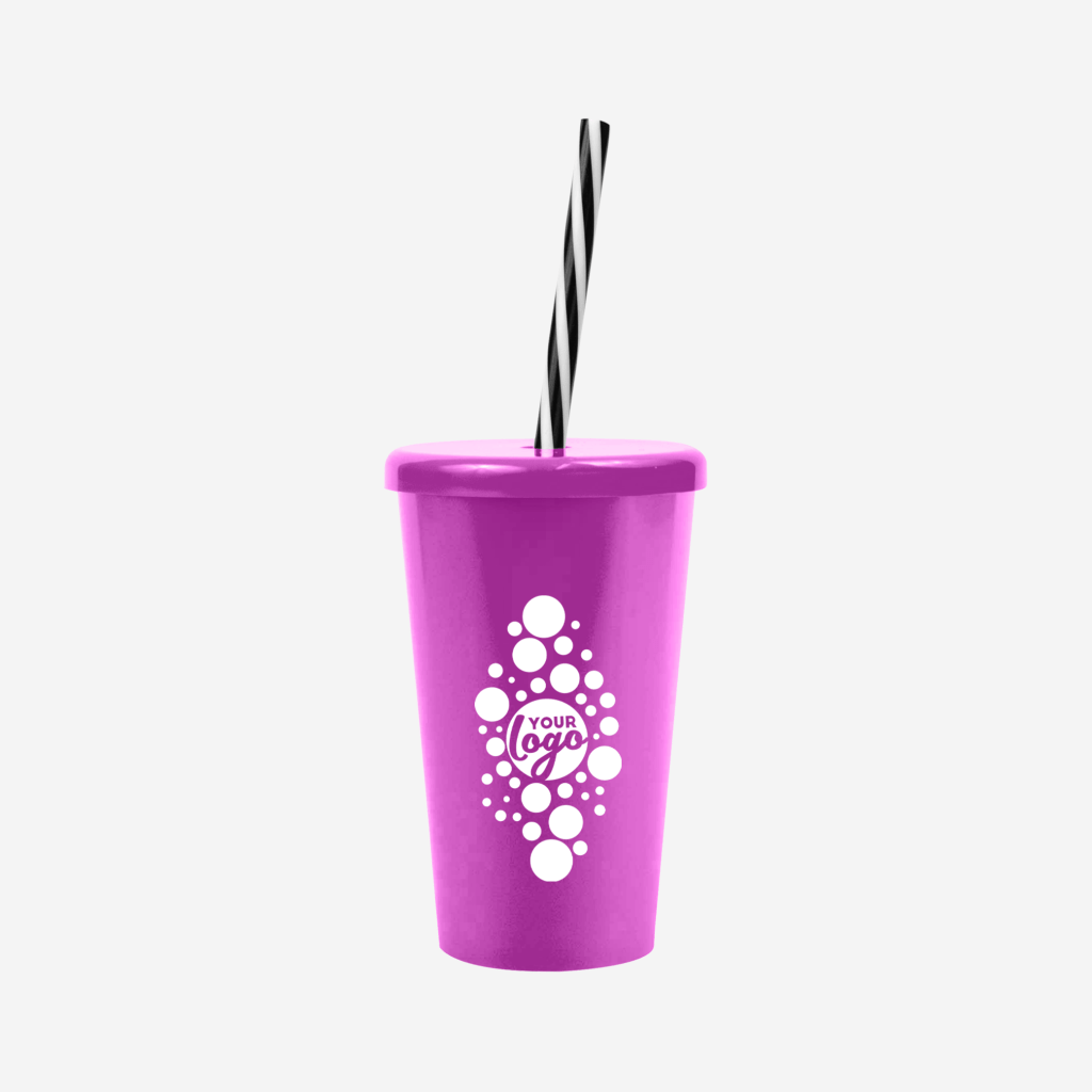 Tucan Tumbler 250ml with Candy Straw – Lumoss