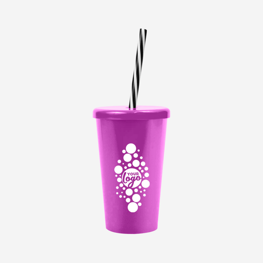 Tucan Tumbler 250ml with Candy Straw – Lumoss