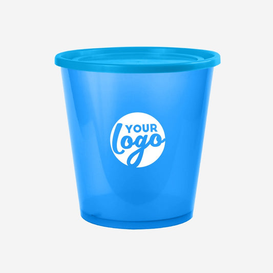 Storage Bucket with Lid – Clear – Lumoss