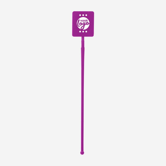 Standard Straight Stem Rectangle Head Swizzle Stick – Lumoss