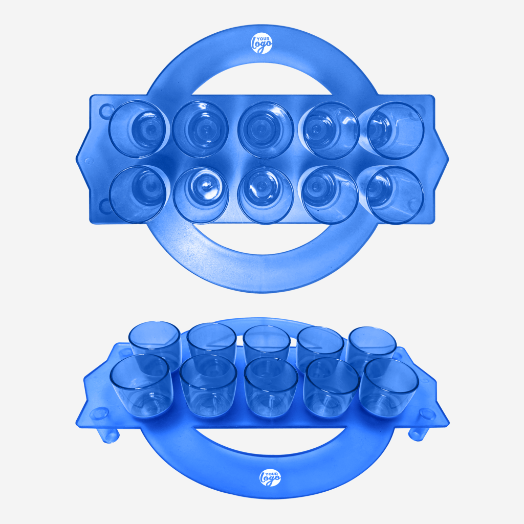 Shot Glass Circular Tray – Lumoss