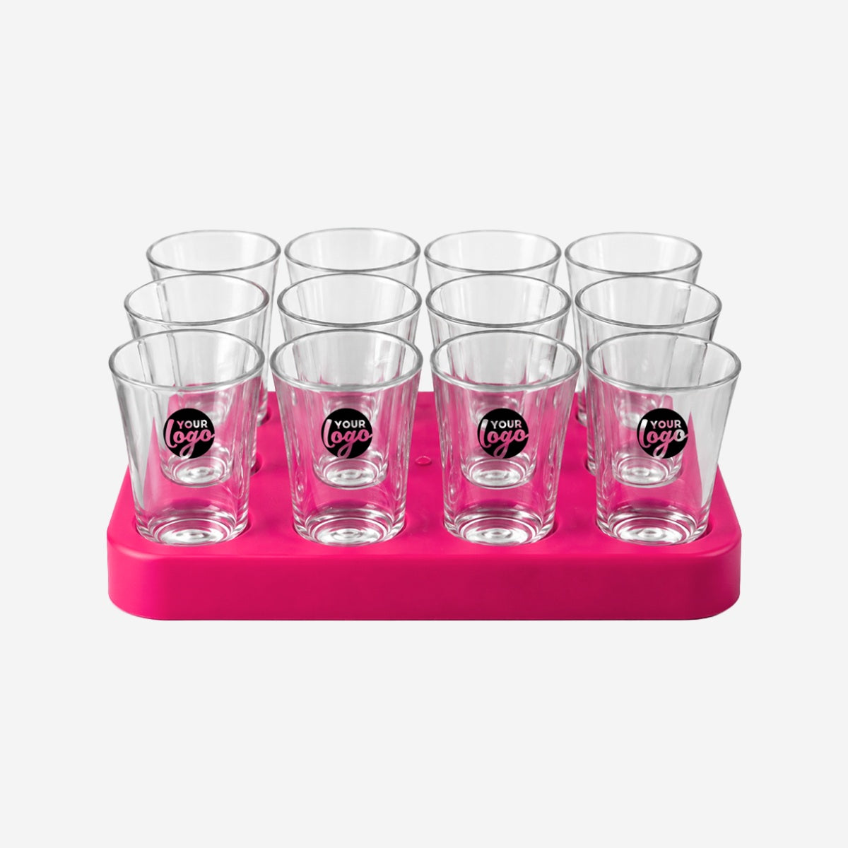 Square Tray with 50ml Shot Glasses – Lumoss