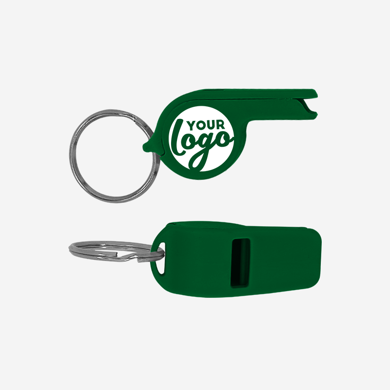 Referee Whistle Keyring with Split Ring – Lumoss
