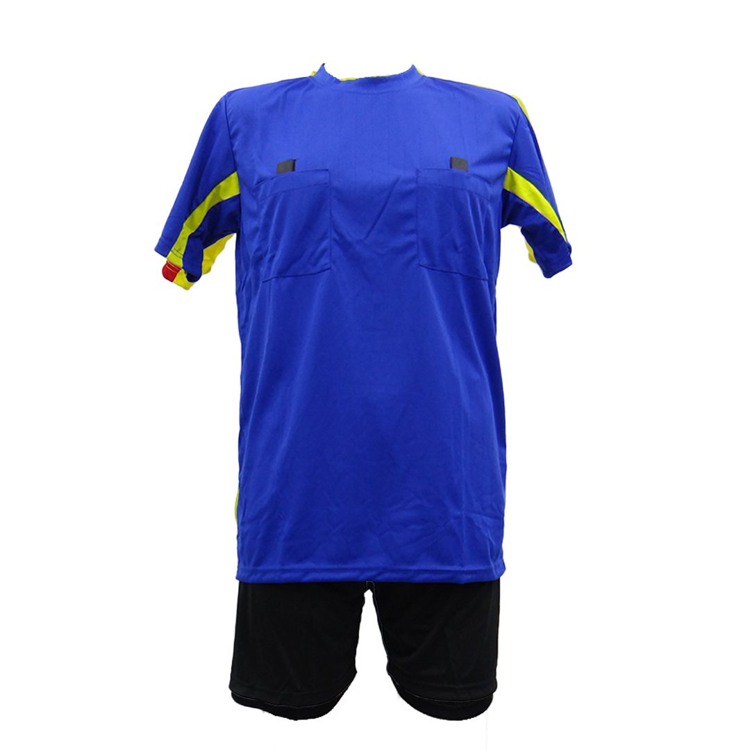 Grip Soccer Referee Kit | Senior | Blue / Black