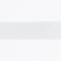 Double Satin Roll White