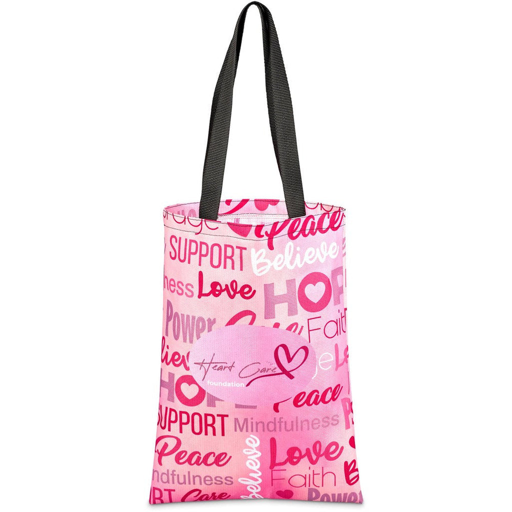 Pre-Printed Sample Hoppla Eden RPET Stitch-Bond Shopper-Custom Shopper and Tote Bags-Corporste Gifts-Gift Wrap Shop