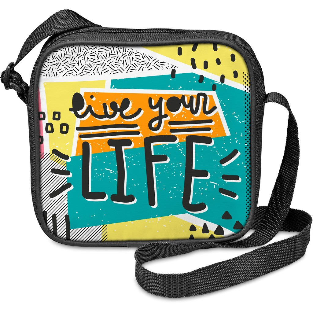 Pre-Printed Sample Hoppla Cruise Crossbody Bag | Custom Crossbody and Waist Bags | Custom Branded Promotional Bags | Giftwrap Shop