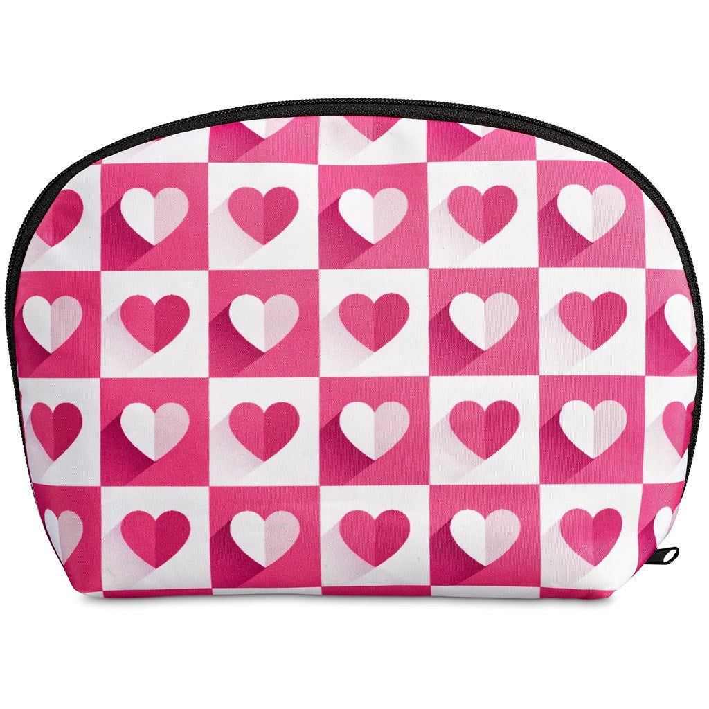 Pre-Printed Sample Hoppla Victoria Maxi Cosmetic Bag-Custom Toiletry and Cosmetic Bags-Gift Wrap Shop