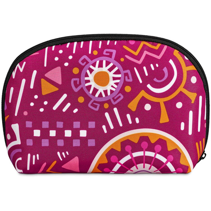 Pre-Printed Sample Hoppla Victoria Midi Cosmetic Bag-Custom Toiletry and Cosmetic Bags-Gift Wrap Shop