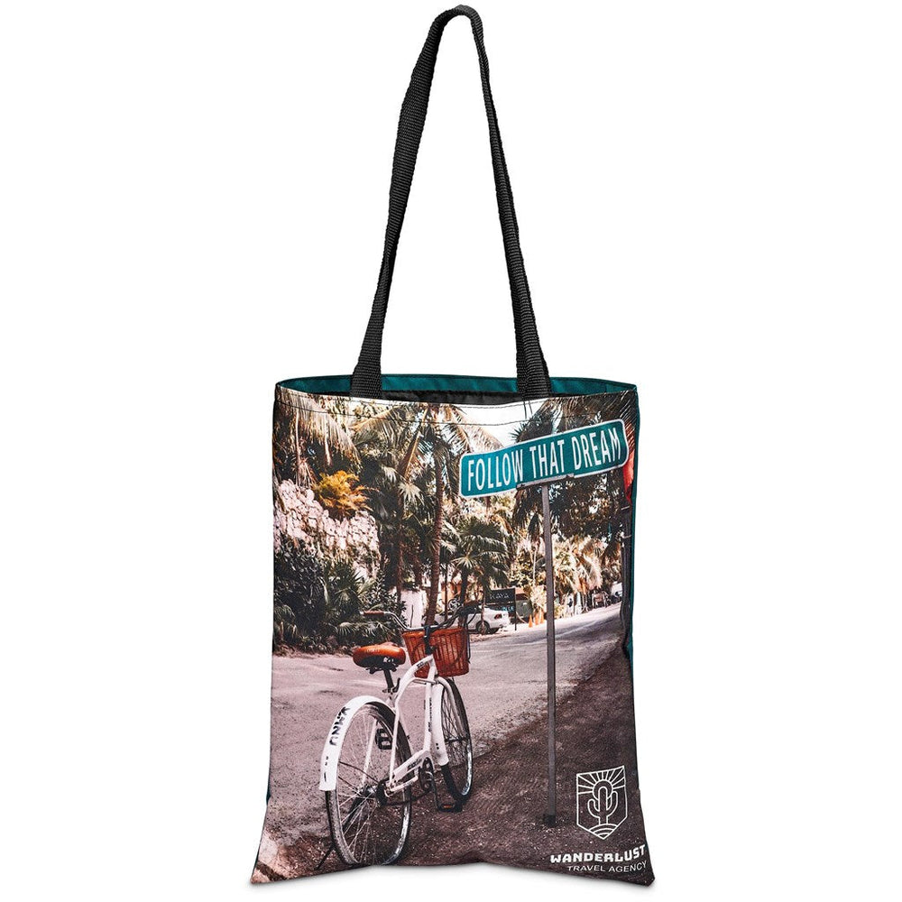 Pre-Printed Sample Hoppla Melrose Shopper-Custom Shopper and Tote Bags-Corporste Gifts-Gift Wrap Shop