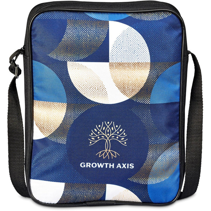 Pre-Printed Sample Hoppla A4 Crossbody Conference Bag | Custom Conference Bags | Custom Branded Promotional Bags | Giftwrap Shop