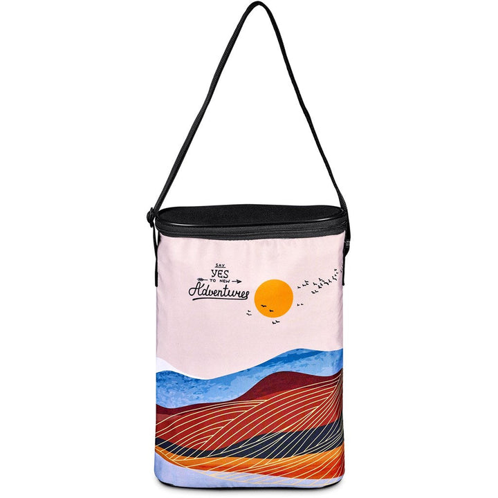 Pre-Printed Sample Hoppla Napa Valley Double Wine Cooler-Custom Coolers and Lunchware | Custom-branded & Personalised Bags | Giftwrap Shop